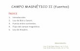 CAMPO MAGNÉTICO II (fuentes) - personales.unican.espersonales.unican.es/mierja/docencia/minas/apuntes2/campo_magneti… · 2. LEY DE BIOT Y SAVART El campo magnético creado en 2