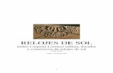 RELOJES DE SOL - campaners.comcampaners.com/pdf/pdf468.pdf · El reloj de sol de la finca El Pulpillo, fechado en el año 1804, es su obra mejor conservada. Y como también es la