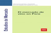 Estudio de Mercado del Vino en Peru 2012 - … · de vino (pisco). Dentro de las partidas arancelarias motivo de estudio, no han sido tomados en cuenta los ... El mercado peruano