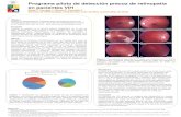 Programa piloto de detección precoz de retinopatía en ... · Programa piloto de detección precoz de retinopatía en pacientes VIH Referencias:" (1) Bekele S, Gelaw Y, Tessema F.