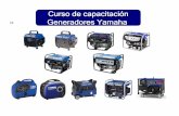 Curso de capacitaci ón 11 Generadores Yamaha · Mantenimiento de su generador Yamaha 6. Examen de repaso 7. Ventajas de los generadores Yamaha 8. Comparativo Yamaha ET vs. Copias