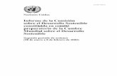 Informe de la Comisión sobre el Desarrollo Sostenible ... · A/CONF.199/PC/2 Naciones Unidas Informe de la Comisión sobre el Desarrollo Sostenible constituida en comité preparatorio