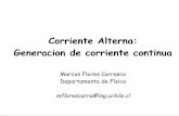 Corriente Alterna: Generacion de corriente continua - · PDF fileCorriente Alterna: Generacion de corriente continua ... corriente continua a partir de circuitos con diodos. \./2 2000