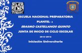 Presentación de PowerPoint - Prepa 2, UNAM, México · que presentar examen extraordinario. ... Asignaturas 2do. 1er. periodo periodo 3er. ... Inicia el 07 de septiembre al 23 de