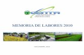 SAN ANDRÉS, 2010 - Centro Nacional de Tecnología ...centa.gob.sv/docs/memorias/MEMORIA LABORES 2010.pdf · En la administración gubernamental de El Salvador y como parte del Programa