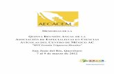 Reunión Anual AECACEM - AVEMavem.mx/memorias2012.pdf · fectos de la incubaciÓn en la salud, desempeÑo y la ... relaciÓn de ambiente-nutriciÓn en el desarrollo de pollo a la