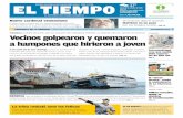 PREGUNTA DE LA SEMANA: ¿Para qué cree que …media.eltiempo.com.ve/EL_TIEMPO_VE_web/21/diario/docs/... · DESIDIA Ayer se aceleró el hundimiento del ferry Carmen Ernestina, ...