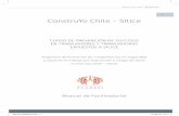 ConstruYo Chile – Sílice - Subsecretaría de Previsión … · 2016-06-07 · Lista de chequeo de los respiradores 97 Anexo 4.8. ... obligación contenida en el artículo21 del