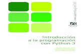 Introducción a la programación con Python 3 · Andrés Marzal / Isabel Gracia / Pedro García - ISBN: 978-84-697-1178-1 Introducción a la programación con Python 3 - UJI - DOI: