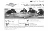Teléfono de conferencia IPmyegoo.s3.amazonaws.com/egoo/e1149007977/myegoo_kxnt700... · 2013-12-10 · Gracias por adquirir este producto de Panasonic. ... cualificado debería realizar