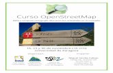Curso OpenStreetMap - digital.csic.esdigital.csic.es/.../1/documento_curso_osm_2015.pdf · El curso está pensado para un máximo de 20 personas por lo que la inscripción se realizará