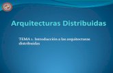 TEMA 1. Introducción a las arquitecturas distribuidasocw.bib.upct.es/.../content/1/Tema_1_-_Intro-_conceptos_basicos.pdf · Arquitecturas Distribuidas-10/11 4 ... presenta su funcionalidad