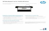 ¨cnica-HP-T5201... · Envíe por correo electrónico proyectos a su ePrinter HP Designjet T520 e ... Eup; FEMP Un año de garantía limitada para el ... Inyección térmica de tinta