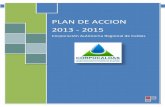 PLAN DE ACCION 2013 - 2015 - corpocaldas.gov.co · construcción colectiva y la participación social, en donde se recogen los aportes de los distintos sectores de la Sociedad Civil,