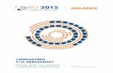 BALANCE. Foro Cañada Blanch 2015 - web2011.ivie.esweb2011.ivie.es/downloads/2015/12/Foro-Canada... · sociedad, de la reflexión colectiva sobre la situación actual y las perspectivas