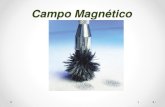 Campo Magnético · 2 Conceptos clave Un campo magnético ejerce una fuerza sobre una carga en movimiento pero no sobre una partícula cargada estacionaria. La dirección de la fuerza