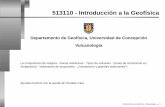 513110 - Introducción a la Geofísica - mttmllr.commttmllr.com/intro_geofis_files/vulcanologia.pdf · Sudamérica - Volúmenes de erupciones - ¿Volcanismo y grandes extinciones?;