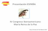 Presentación ESPAÑA - centromedjugorje.org · • El 18 de diciembre de 2012, día de Nuestra Sra. de Esperanza, una peregrina de Medjugorje viendo las noticias atroces y violentas,