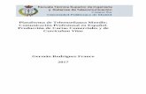 Plataforma de Teleenseñanza Moodle: Comunicación ...oa.upm.es/48427/1/PFC_GERMAN_RODRIGUEZ_FRANCO.pdf · Plataforma de Teleenseñanza Moodle: Comunicación Profesional en Español.