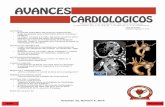 Avances Cardiológicos - Volumen 32, Número 4, 2012€¦ · • Que hay de nuevo en el tratamiento de la fibrilación auricular. Parte IV. Las guías de la Sociedad Europea de Cardiología
