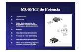 MOSFET de Potencia · MOSFET de Potencia 1. Introducción. 2. Estructura. 3. Física de la operación del dispositivo y características estáticas de funcionamiento. 4.