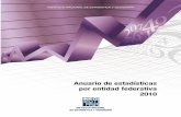 Anuario de estadísticas por entidad federativa 2010centro.paot.org.mx/documentos/inegi/anuario_estadisticas_2010.pdf · IMPI; Presidencia de la República: PR; ... NOTA IMPORTANTE