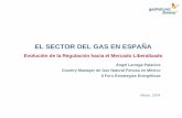 EL SECTOR DEL GAS EN ESPAÑA - … · 4 Los negocios tradicionalmente regulados se enfrentan desde hace unos años a una corriente liberalizadora a nivel mundial. • sectores energéticos: