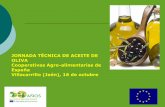 JORNADA TÉCNICA DE ACEITE DE OLIVA … · Problemática de la aceituna de mesa ... Existen condiciones que justifican la “ayuda verde” en el sector Necesidad de disponer de medidas