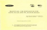MANUAL DE ENSAYOS DE EFICACIA … de ensayos... · En Guatemala existen problemas de plagas (insectos, nema todos, ... selectivamente en cultivos No Tradicionales de Exportación