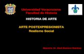 Universidad Veracruzana Facultad de Historia · 2016-05-29 · primitivo del color y a la sencillez de lo abstracto; dando por resultado el arte-estilo denominado Realismo Social,