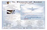 St. Francis of Assisistfrancisapopka.org/uploads/docs/bulletins/20171001.pdf · San Pablo usa un himno cristiano temprano para llamar a los Filipenses a tener la misma mente que estaba