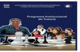 Programa Institucional de Tutoría · En el Plan General de Desarrollo 2006-2010 se ... Modelo estadístico de trayectoria escolar de la generación 2011. 8 ... El siguiente esquema