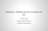 ED Sistemas y Modelos de Comunicación enecastrosantiago.weebly.com/.../eteg_502_taller_3_definiciones.pdf · Conceptos Taller 3 Sistemas y Modelos de Comunicación en ... redes sociales,