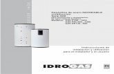 Depósitos de acero INOXIDABLE multifunción Serie GX6 DEPO… · ER-108/1/93 Empresa Registrada AENOR Instruccciones de instalación y utilización para el instalador y el usuario