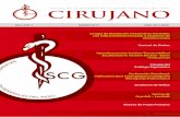 CIRUJANO - Cirujanos Perú, Sociedad de Cirujanos … · 2017-11-07 · Control de Daños Síndrome de Wilkie 39 49 23. Teratoma Quístico Maduro Fistulizado a Recto Enfoque por Competencias