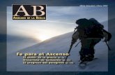 AB - baonline.org · Marzo 2007 • 5 de pacto, se acentúa en las cinco promesas “Yo haré” que siguen. Dios hará lo que Abraham nunca soñó pedir, mucho menos hacer.