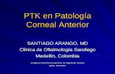 PTK en Patología Corneal Anterior - … · PTK en Patología Corneal Anterior SANTIAGO ARANGO, MD Clínica de Oftalmología Sandiego Medellín, Colombia Congreso Colombo Ecuatoriano