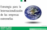 Estrategia para la Internacionalización de las empresas empresarial/Internacional... · bulgaria built week sofia: 8-12 marzo project qatar doha, 30 abril - 3 mayo plma ... apex