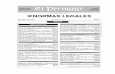 Separata de Normas Legales - sunat.gob.pe · NORMAS LEGALES El Peruano 390172 Lima, miércoles 4 de febrero de 2009 TRABAJO Y PROMOCION DEL EMPLEO R.M. Nº 033-2009-TR.- Aprueban