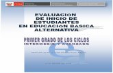 “Década de la Educación Inclusiva 2003 – 2012”cebajoseolaya.com/wp-content/uploads/2012/05/Evaluacion-de-inicio... · ... de nivel de logro de aprendizajes esperados o previstos