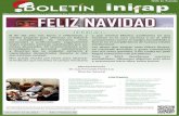 Boletin - Instituto Nacional de Investigaciones … · de investigación nuevos y de continuidad hasta 2015. Por su parte, Dr. Manuel Villa Issa, coordinador de Investigación, Innovación