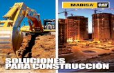 FolletoCONSTRUCCION · Camiones Articulados Compactadores de Suelo Excavadoras Cargador Sobre Ruedas . Construcción ... crédito con MADISA o Grupo Financiero Caterpillar México.