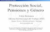 Protección Social, Pensiones y Género - Comisión ... · Seguridad Social . 6 Normas Internacionales del Trabajo e Igualdad de Género ... Pensiones y Genero_ CEPAL 2003 Author: