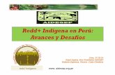 Redd+ Indígena en Perú: Avances y Desafíos · Formación y retención de suelos Circulación del agua CLIMATICOS Evapotranspiracón Absorción y refracción solar ... oPreparación