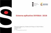 Sistema aplicativo SIVIGILA 2016 - saludcapital.gov.cosaludcapital.gov.co/DSP/Infecciones Asociadas a Atencin en Salud... · Pilotaje Dici embr de 2015 Instituto Nacional de Salud.
