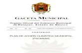 PLAN DE ACCIÓN CLIMÁTICA MUNICIPAL (PACMUM)ieecc.edomex.gob.mx/sites/ieecc.edomex.gob.mx/files/files/PACMUN/... · El municipio de Metepec asume el compromiso con el ambiente y