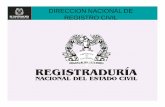 DIRECCION NACIONAL DE REGISTRO CIVIL - …unstats.un.org/unsd/demographic/meetings/wshops/Chile/2015/docs/... · Caldas y Bogotá 530 Funcionarios Capacitados . 6) CAMPAÑA PUBLICITARIA