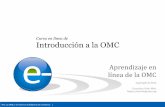 Introducción a la OMC - ecampus.wto.org · No existe una definición convenida de lo que es un Miembro ... No discriminación: Los Miembros no discriminarán entre sus interlocutores