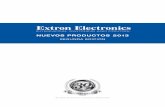 Extron Electronics Nuevos productos 2013 - Segunda …media.extron.com/download/files/brochure/NPB2013E2_BR_A4_SP_NP... · XTP Systems proporcionan un sistema sólido de conmutación