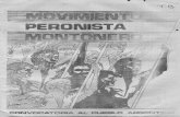 Movimiento Peronista Montonero - ruinasdigitales.com Convocatoria.pdf · Los anos 1971 y 1972 fueron de implacable persecución d' los Montoneros q a causa de efåQ, iban ganando